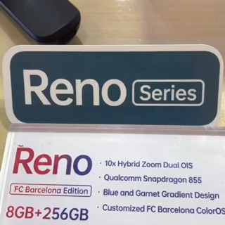 HP Oppo Reno Ram 8GB/256GB 10x Zoom Original Garansi Resmi