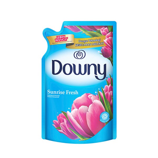 Downy Pelembut Sunrise Fresh Pouch 780Ml