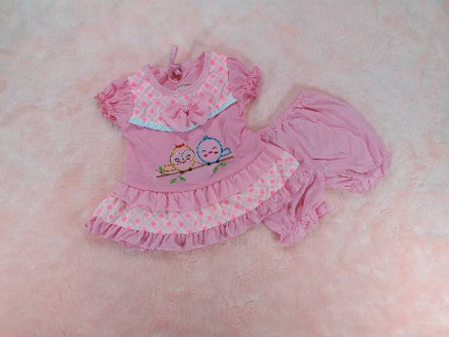 SETELAN DRESS BAYI MURAH