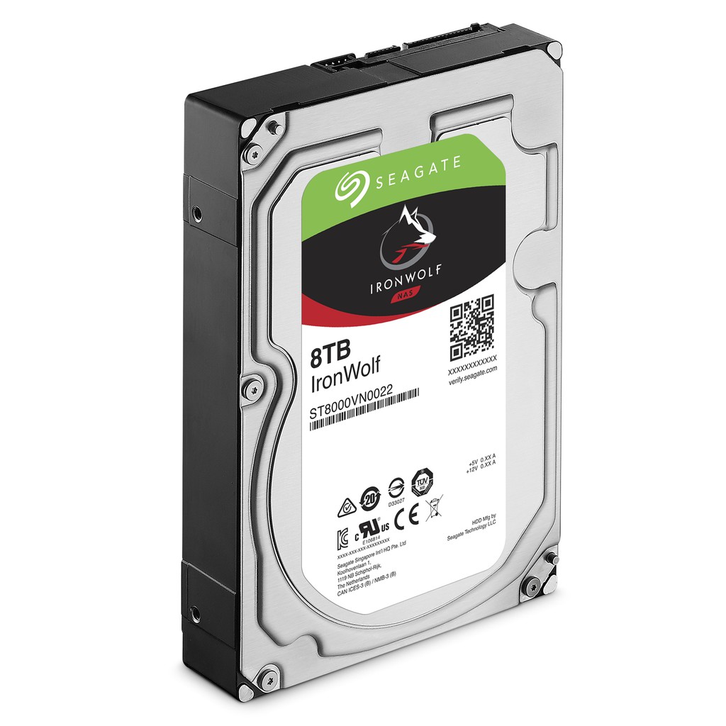 Harddisk HDD Seagate Ironwolf 8TB Sata 3,5” NAS