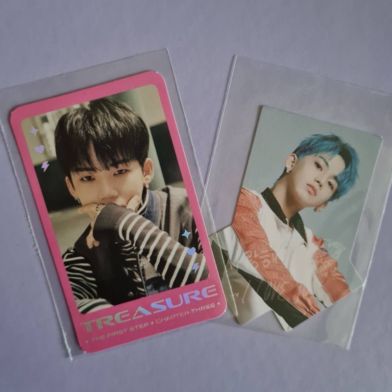 Treasure Hyunsuk photocard benefit ygselect ygs ch 2 & 3