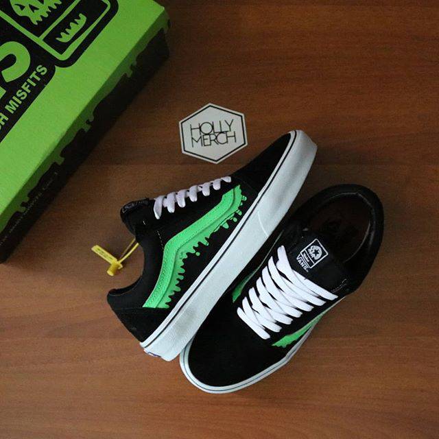 Vans  oldskool misfits green