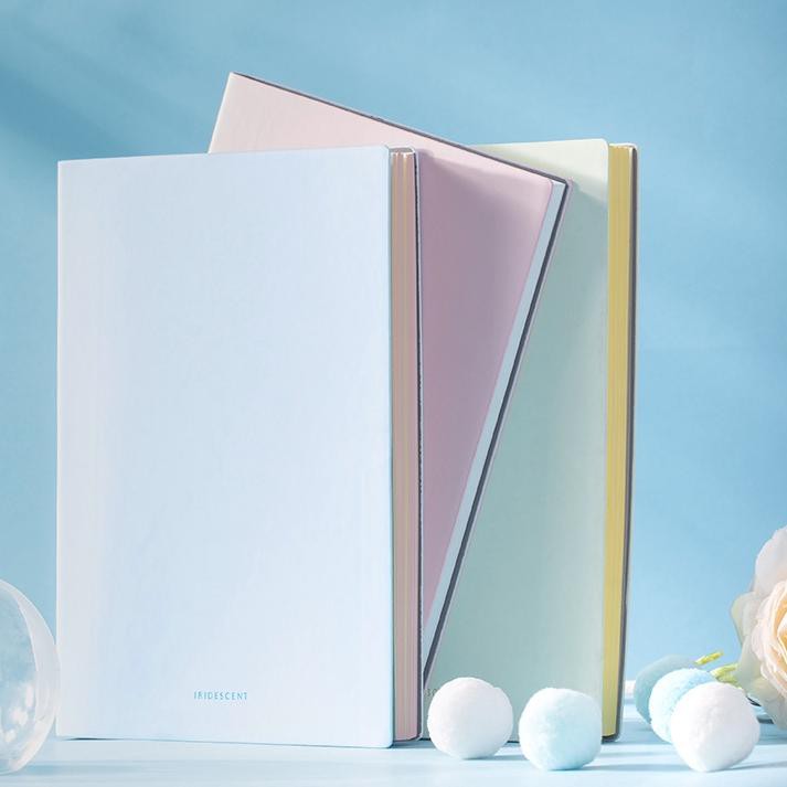 

si NJA Deli Notebook Buku Catatan A5 96 Lembar Cover Warna Pastel High Quality 2228X QM MW0