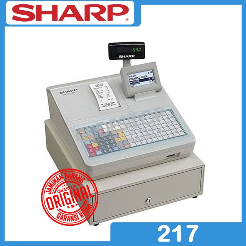 SHARP XE-A217 - Mesin Kasir / Cash Register