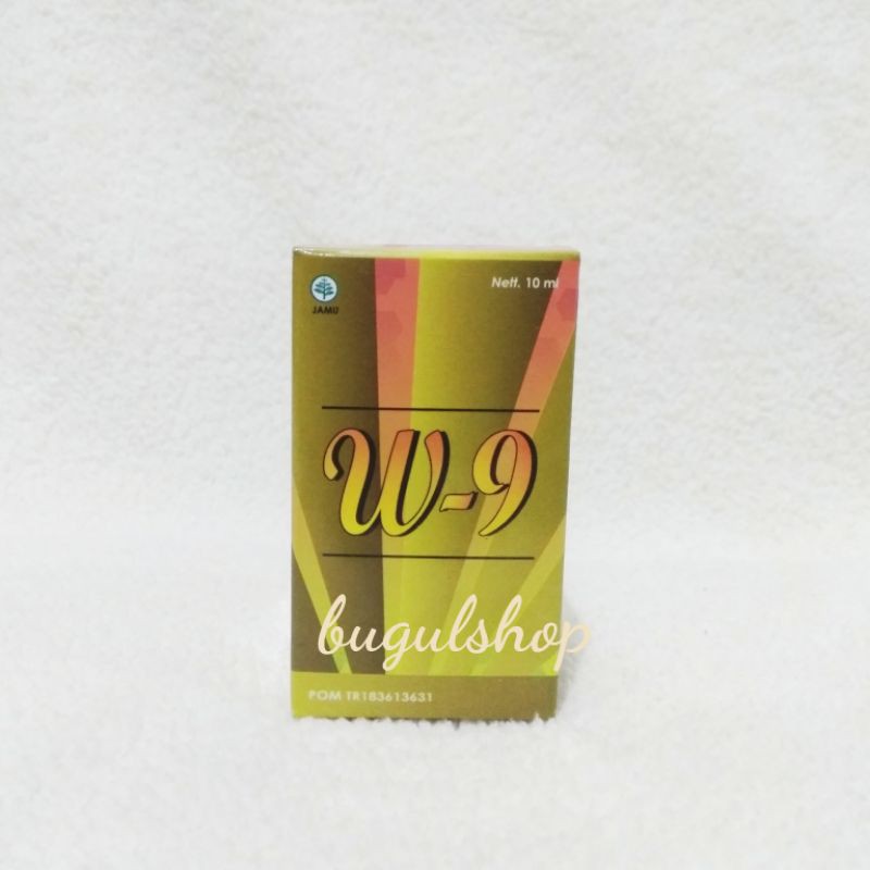 W9 / W-9 Obat Tradisional/Jamu Tetes Kulit : Luka Bakar/Diabetes/Gatal/Jerawat (Pak Bayu)
