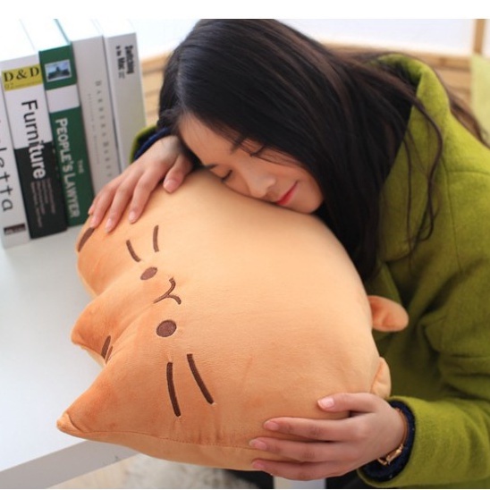 Bantal Sofa/Bantal Tidur Karakter Boneka Bantal Kucing Pusheen Halus Lembut Murah