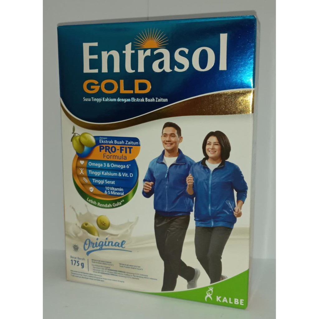 

SUSU ENTRASOL GOLD 170 GR RASA PLAIN / VANILA / COKELAT