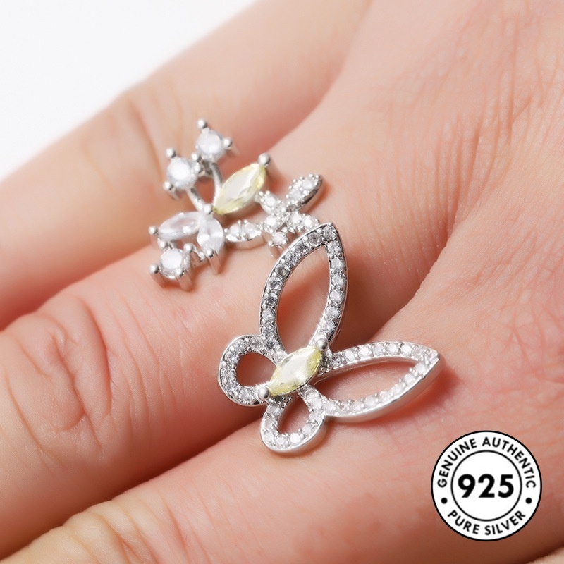 Cincin Sterling Silver 925 Model Kupu-Kupu Untuk Wanita