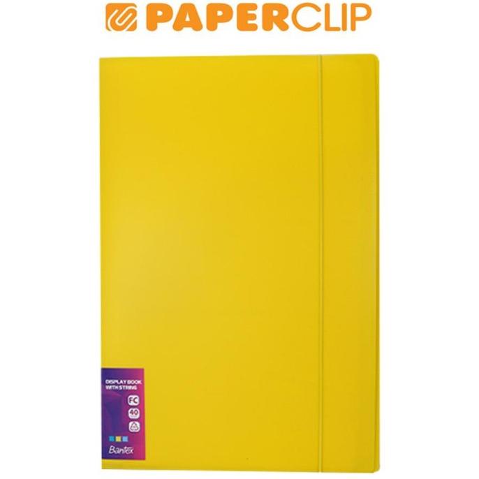

Display Book / Clear Holder Bantex 3125 Folio 40 Pocket 26 Lemon Terlaris