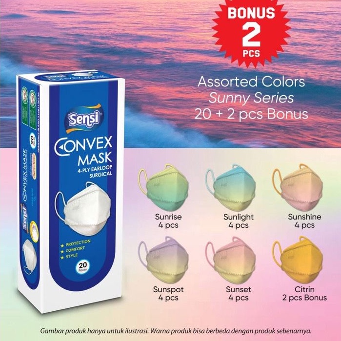 Masker Sensi Convex