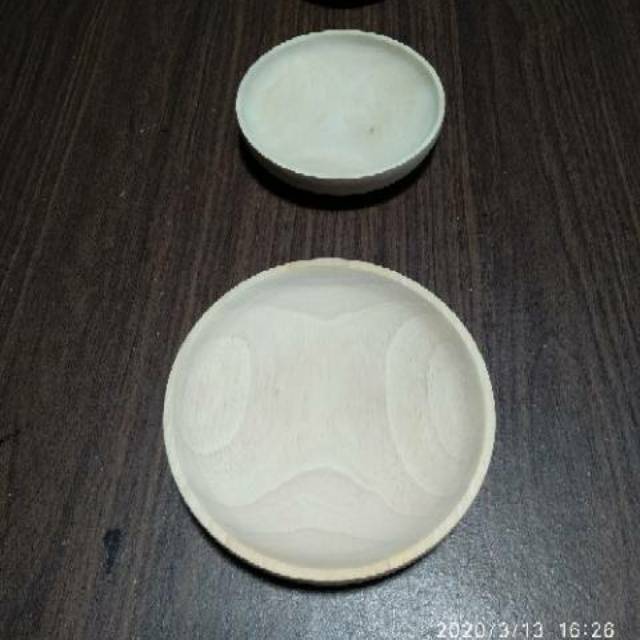 Cobek Kayu / Wadah Sambal / Tempat Sambal /Saus /Kecap /Bumbu dari Kayu diameter 8cm, 10cm, 12cm