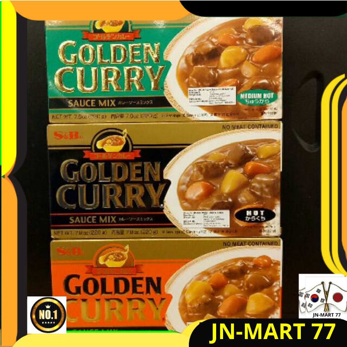 

MAKANAN JEPANG/JAPANESE FOOD/KARI JEPANG GOLD CURRY 220G MADE IN JAPAN