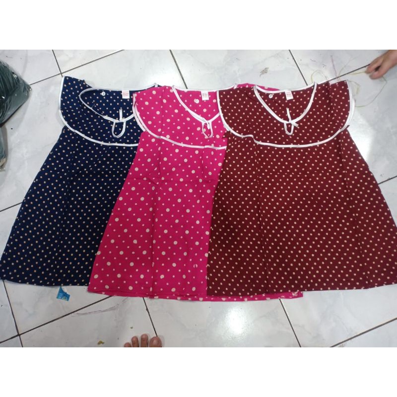 Dress anak 1 2 3 tahun daster anak baju harian anak cewek perempuan santai ( dress santai )