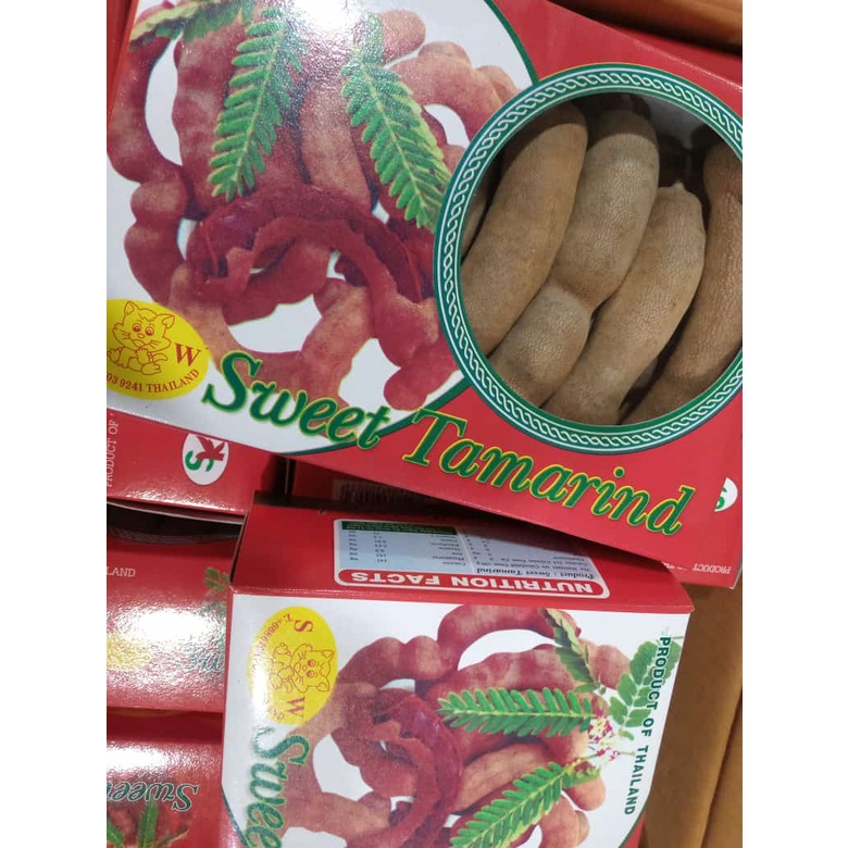 

Sweet Tamarind Buah Asam thailand 250gr