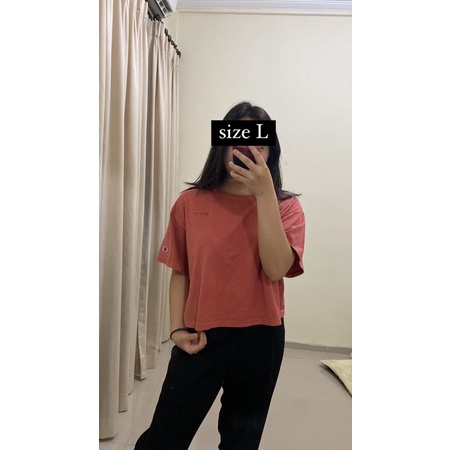 Champion Cropped Tes