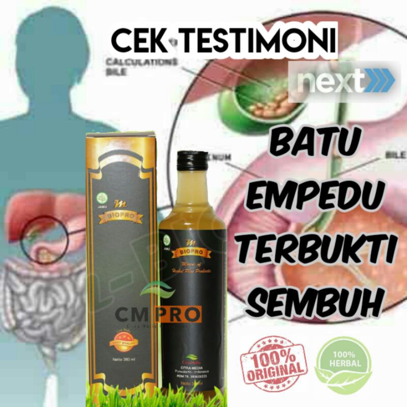 OBAT BATU EMPEDU AMPUH l OBAT BATU EMPEDU HERBAL l M BIOPRO ASLI ORIGINAL