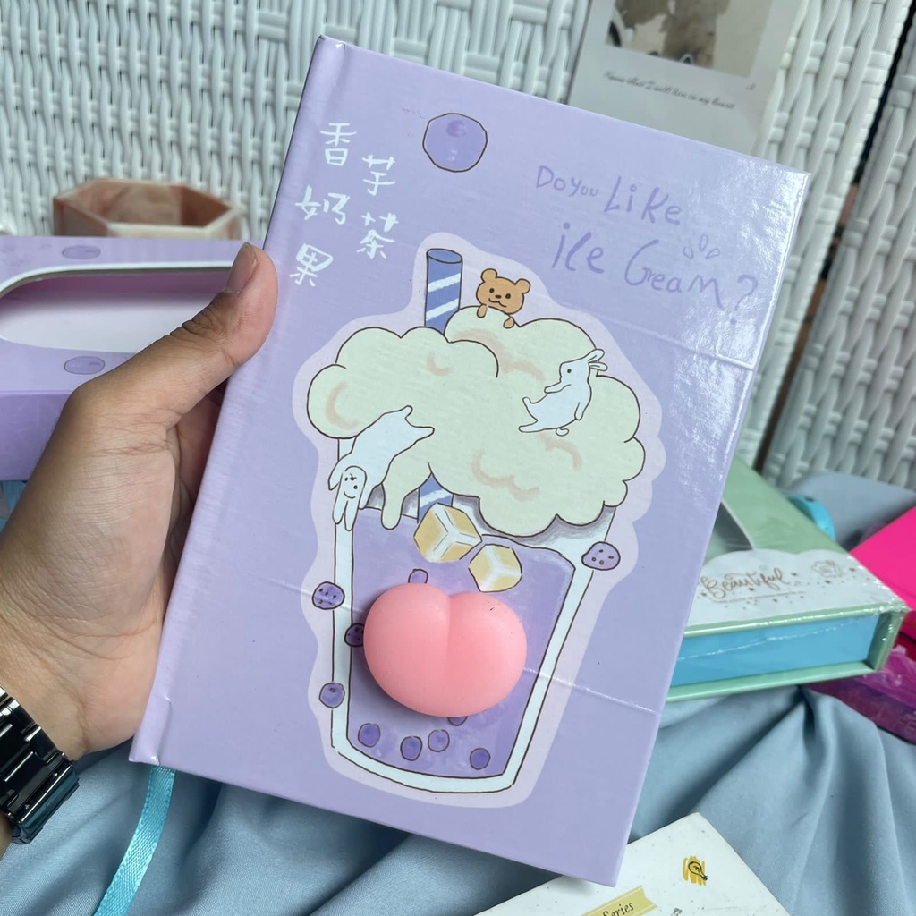 

BUKU DIARY GEMBOK BOBA SQUISHY COLORFULL UNIK READY LUCU GROSIR COD BERKUALITAS