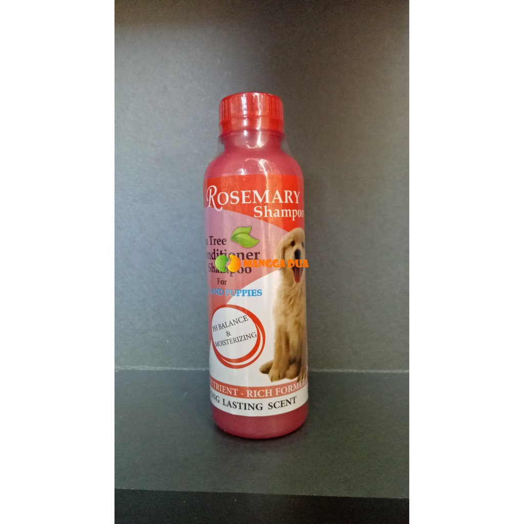 Rosemary Dog Shampoo Anjing 600 ml Original - Dog and Puppies Shampoo