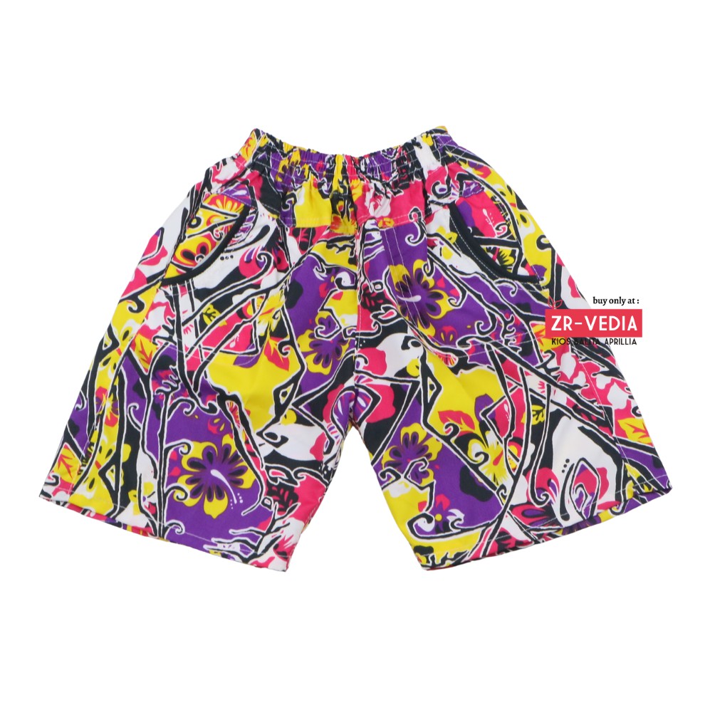 Raline Pants Kids uk 4-5 tahun / Celana Pendek Harian Anak Laki Perempuan Hawai Pants Bawahan