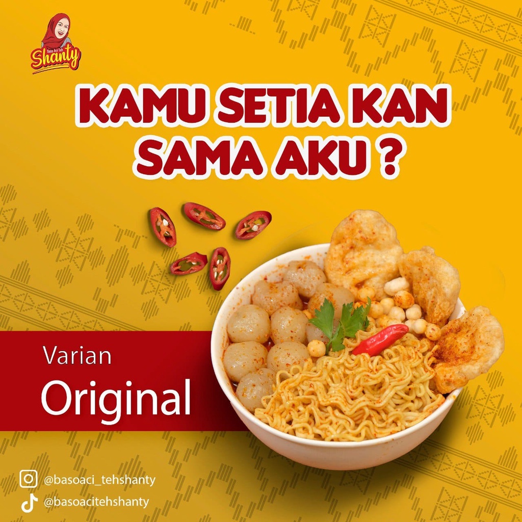 

BASO ACI TEH SANTY ORIGINAL
