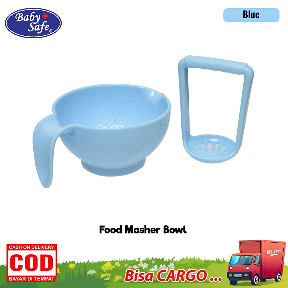 Baby Safe Food Masher Bowl Penghalus Makanan Bayi AP008