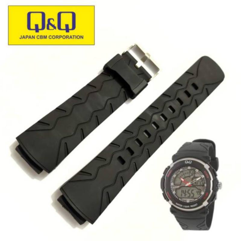 Strap/tali jam tangan QnQ M-012 Rubber