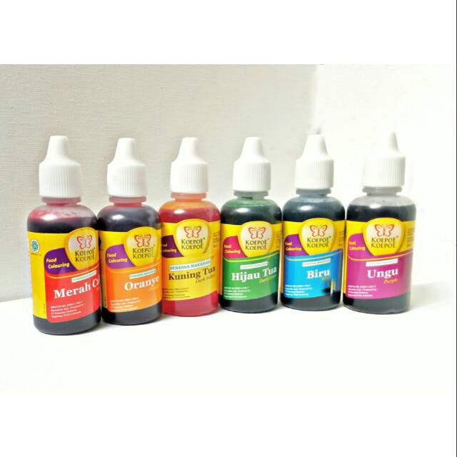 

KOEPOE KOEPOE/ KUPU KUPU/ PEWARNA MAKANAN 30 ML
