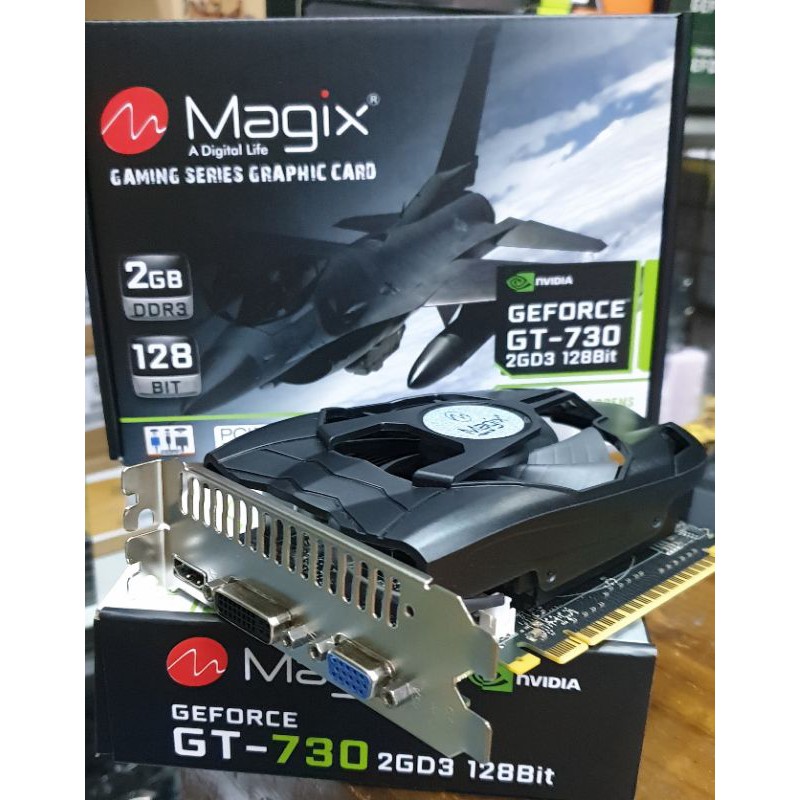 Vga Nvidia Magix GT730 2GB DDR3 Ori asli