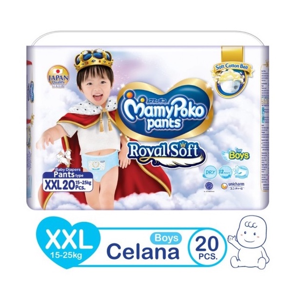 Mamypoko Pants Royal Soft - Boys XXL 20