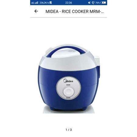 MIDEA RICE COOKER MRM2001