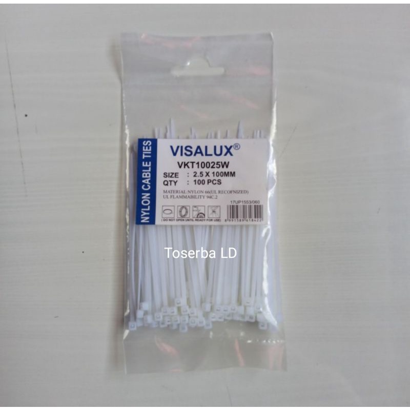 

Nylon Kabel/Cable Ties Pengikat kabel Uk 2.5 x 100mm