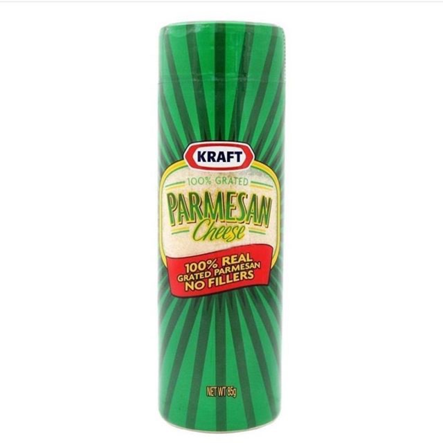 Kraft grates parmesan cheese