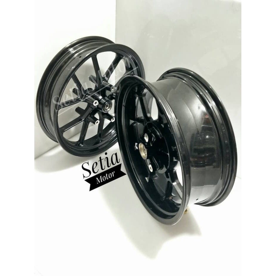 Velg Ninja250 Depan Double Disc - Lebar 350 Belakang 550 17 - Z250
