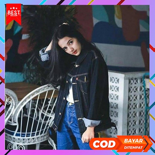 Jaket Crop Jumbo Jeans Wanita Jaket Denim Lepis Jins Jaket Oversize Ja Jaket Jeans Jumbo Big Size