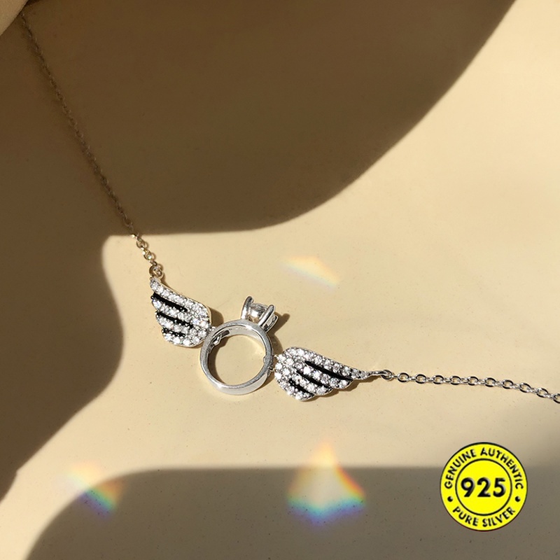 Kalung Bahan S925 Silver Untuk Wanita