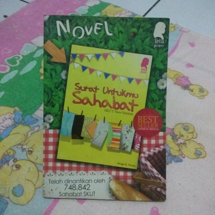 Buku Novel surat untuk sahabat