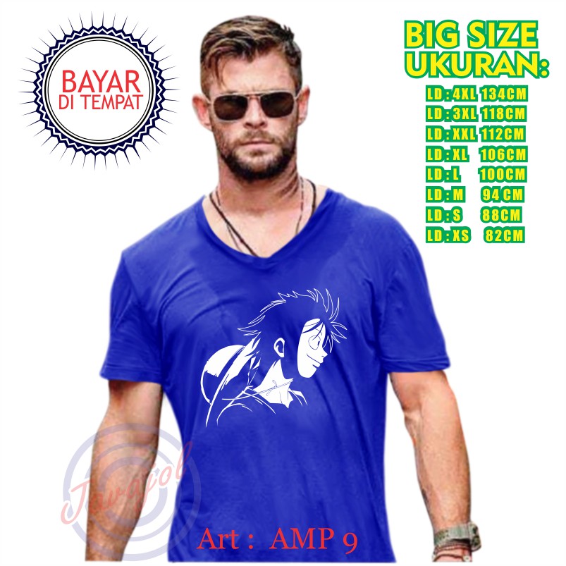 Kaos Anime One piece Lutfy/baju kaos Anime one piece/lutfy
