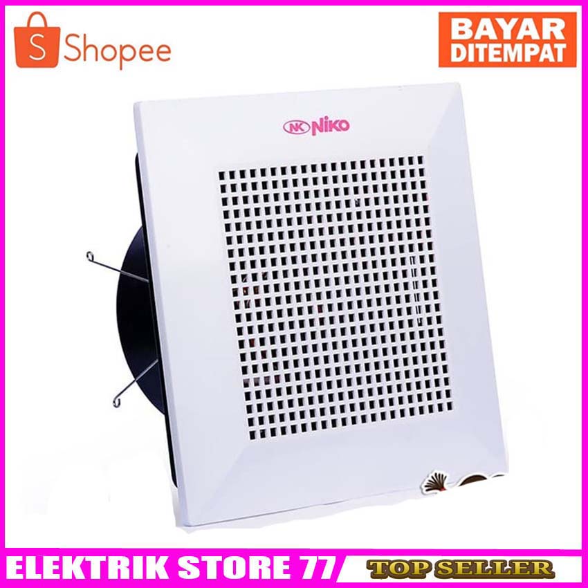 NIKO NK- AF10 Ceiling Exhaust Fan 10 in Kipas Angin Hisap Plafon sekai