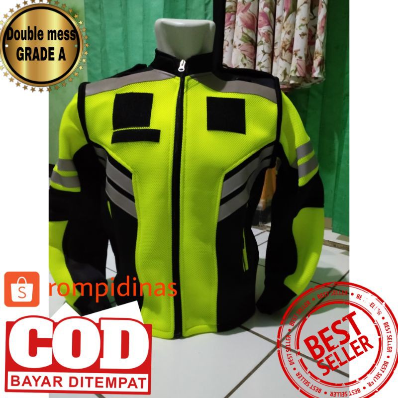 Rompi Jaket / Romket Jala Tebal  Jaket Security Jaket Polantas Jaket Polisi Jaket Satpam