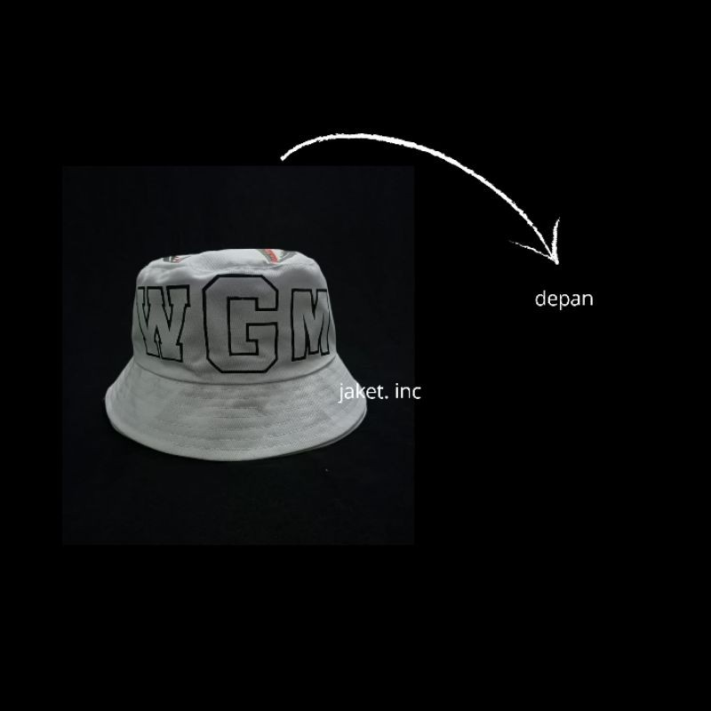 Topi Bucket bolak balik / topi bucket korea / baket gaul terbaru / topi baket murah