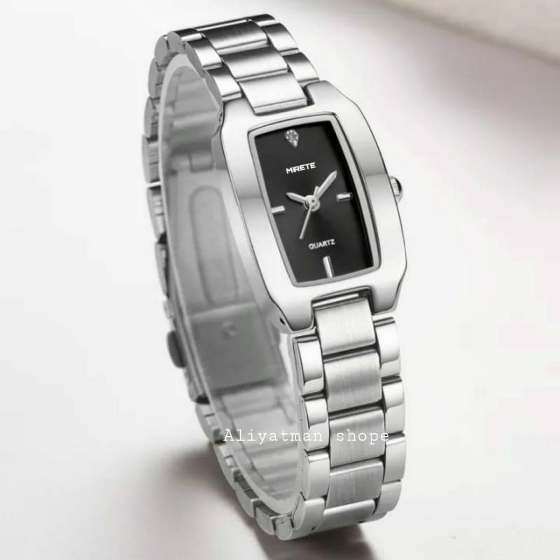 JAM TANGAN WANITA MIRETE ORIGINAL ANTI AIR BESSTSELLER COD  jam JAM TANGAN KASUAL WANITA SPORTY RANTAI STAINLESS STEL // JAM TANGAN WANITA/CEWEK MODEL PERSEGI