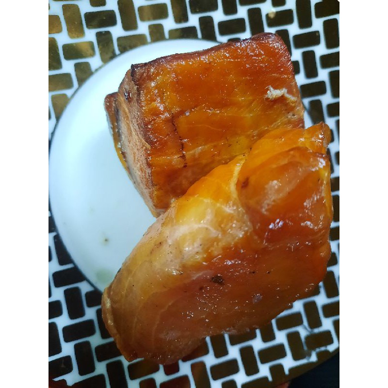 ikan segar ikan panggang pe / cucut panggang