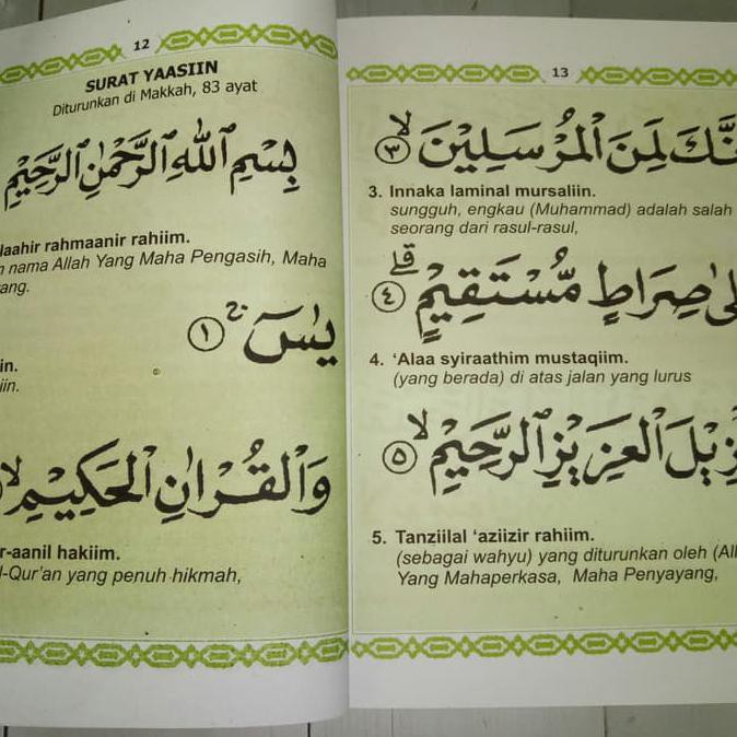 Diskon Buku Yasin Tahlil Dan Doa Nurbuat Dilengkapi Surat Tabarok