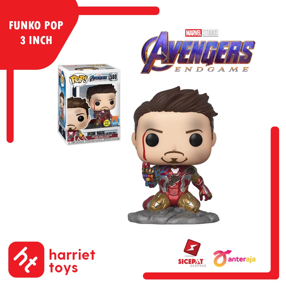 FUNKO POP AVENGERS END GAME - IRON MAN (I AM IRON MAN) (580)