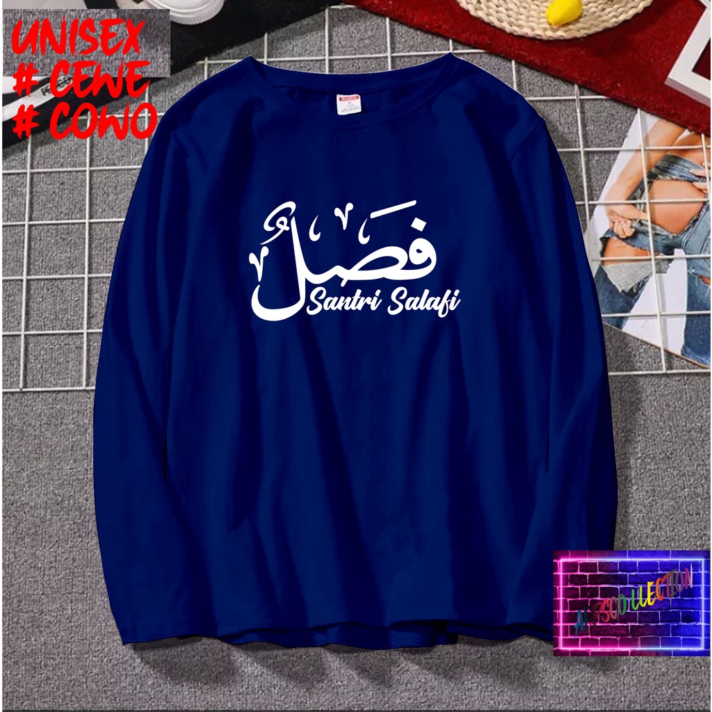 COD/ KAOS SALAFI SANTRI LENGAN PJG/KAOS TULISAN/KAOS HIT/KAOS SANTRI KEKINIAN/KAOS DAKWAH PAKAIAN PRIA PESANTREN KATA KATA VIRAL 2021/KAOS ISLAM/SANTRIWATI/KAOS HITS 2021/KAOS BERGAMBAR /KAOS TULISAN/KAOS EKSPRESI/KAOS PRIA /TSHIRT PRIA DAN WANITA /