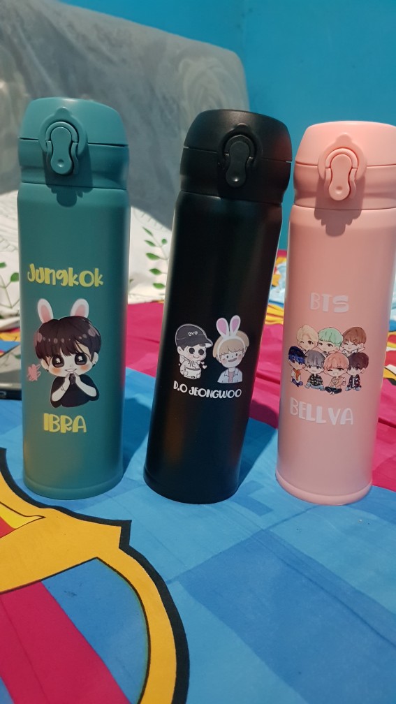 Miso Blackpink Botol Minum/termos Kecil/termos Kopi/tumbler Tremos/tumbler Travel/tupperware