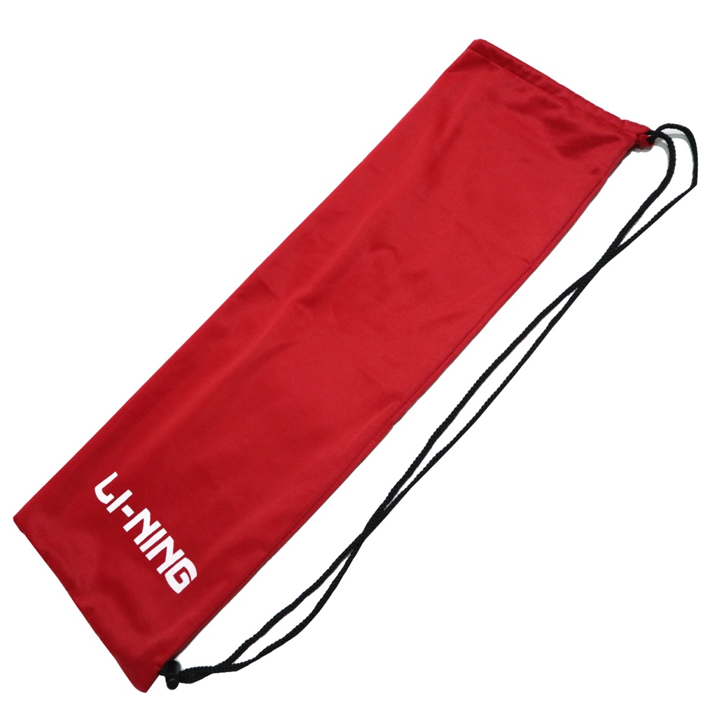 Tas Raket Kain Serut Lining Merah