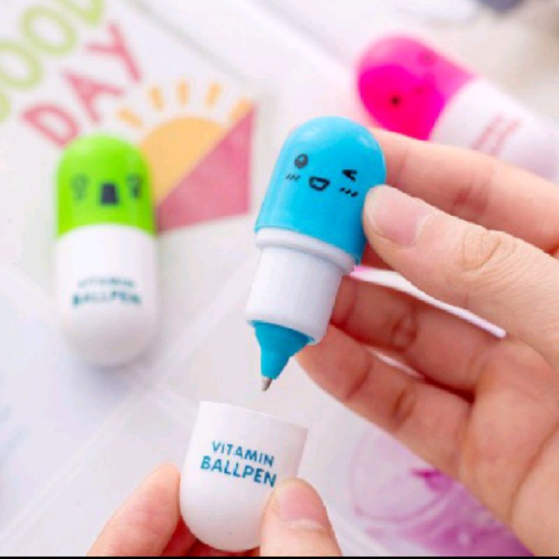 

1 pcs Pulpen bentuk kapsul