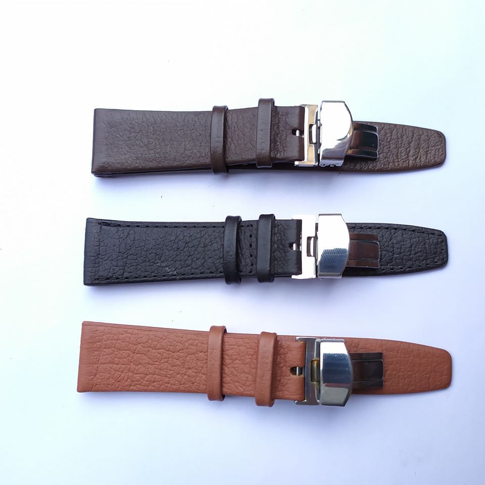 Tali jam Tangan strap Kulit asli vintage leather strap 20mm.