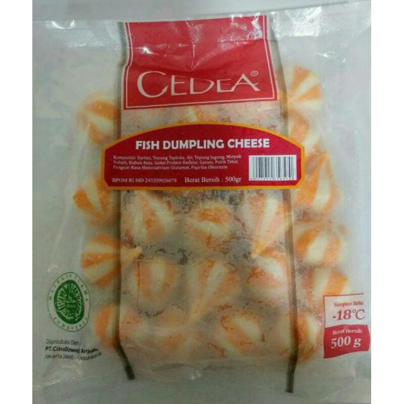 

Cedea Dumpling keju 500gr